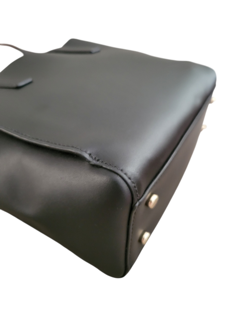 Kate Spade Black Leather Top-Handle Crossbody Tote - Picture 4 of 16